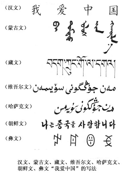 撒拉族文字图片