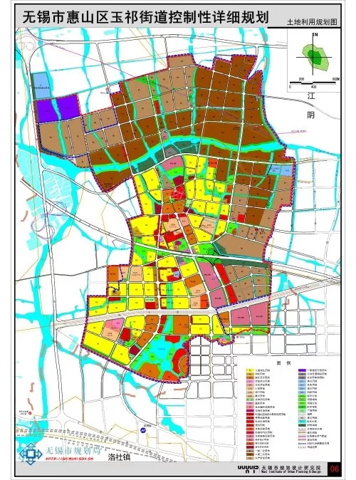 无锡市惠山区玉祁街道控制性详细规划批后公布