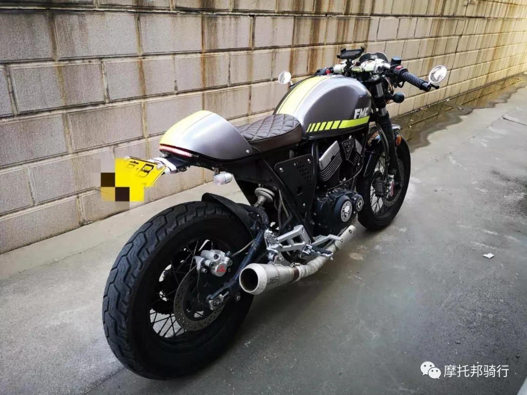 改裝丨龍嘉慢慢成型我心中的caferacer最後付改裝清單