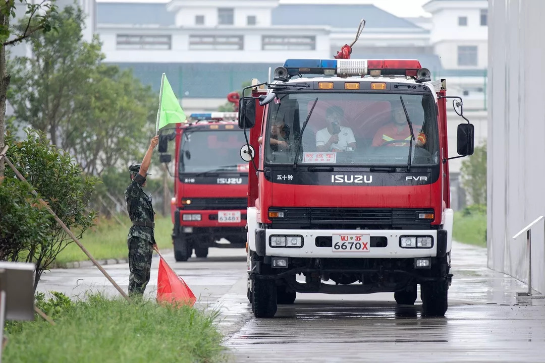 比武竞赛丨泰州消防支队举办汽车驾驶员实战化比武竞赛