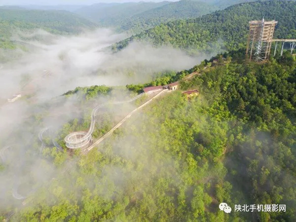 陕西黄龙县树顶漫步自然科普教育基地