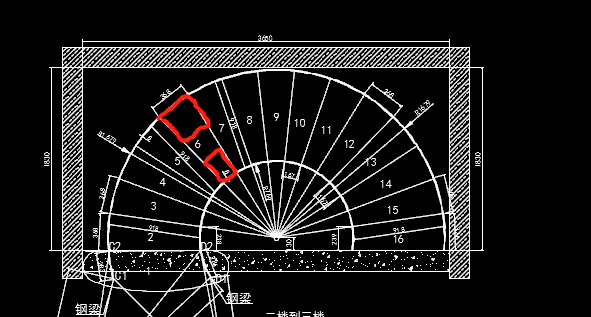 漲知識樓梯中的高難度詳解弧形樓梯的座標測量方法和步驟