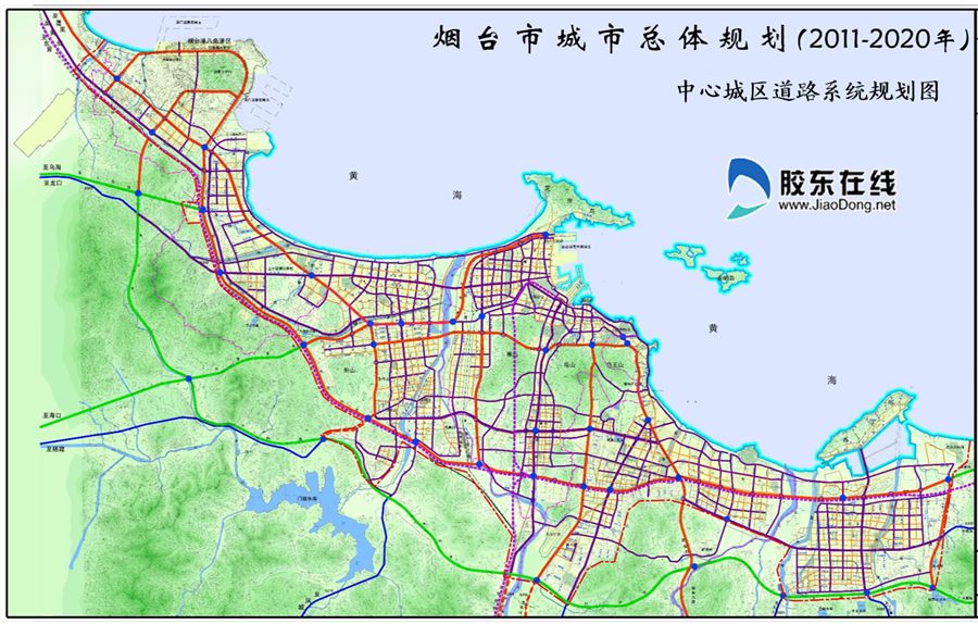 最新消息烟台4条brt3条公交快线北马路周边规划丁字路断头路理顺毓璜