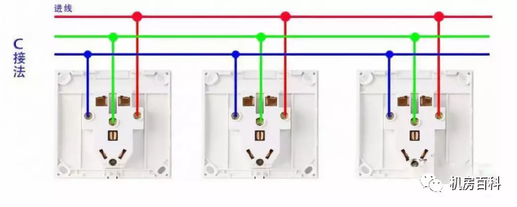 几个插座靠近在一起到底怎么接
