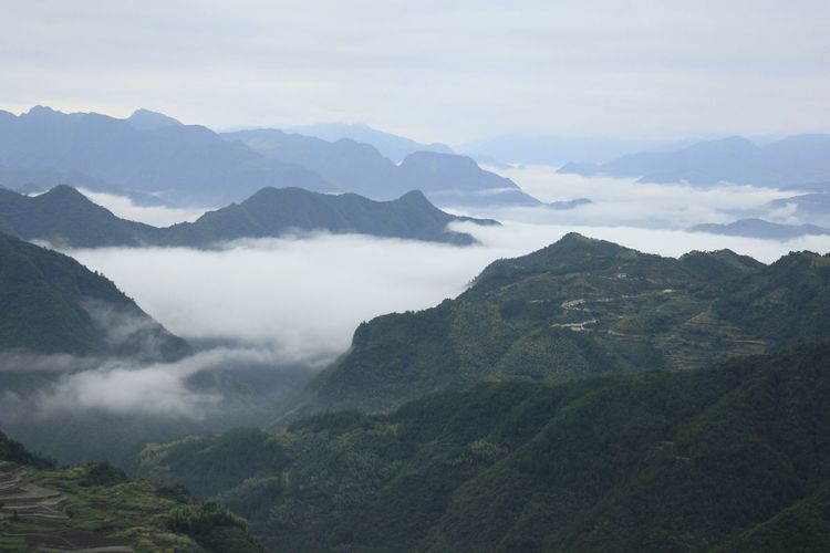 難忘奇景,週末與小夥伴相約遂昌南南尖巖_蕭然山