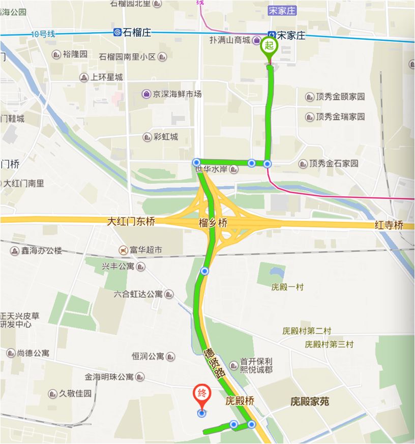 北京599路线路图图片