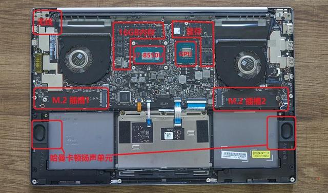 笔记本部件位置示意图图片