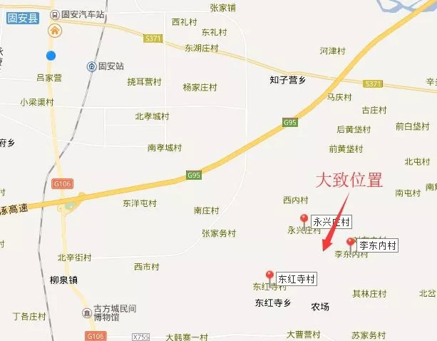 固安东站路线图图片