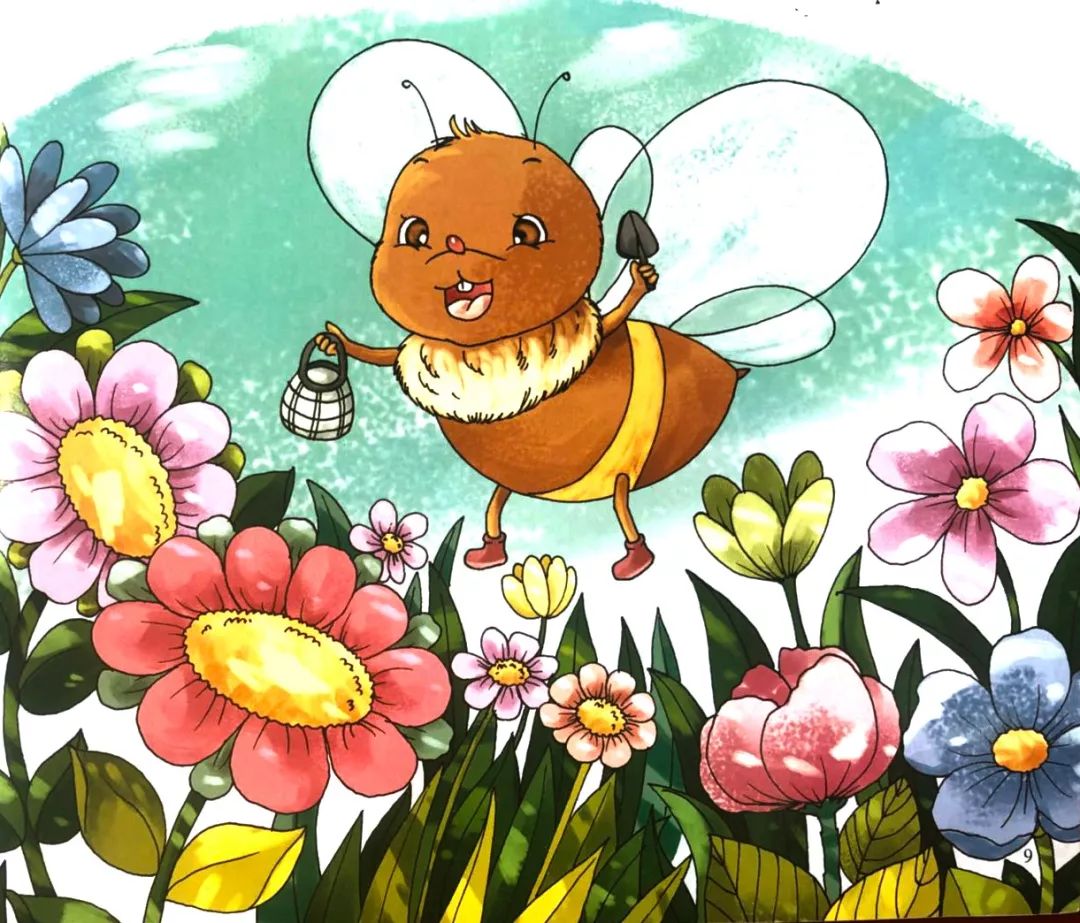 勤劳的小蜜蜂作品图片