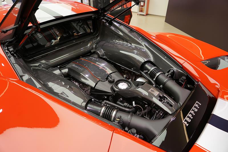 全新法拉利488 pista搭载法拉利史上最强大的v8发动机——该发动机于