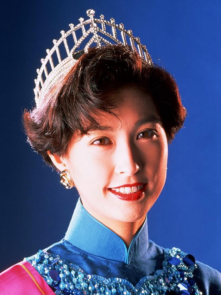 1991年香港小姐冠军郭蔼明.