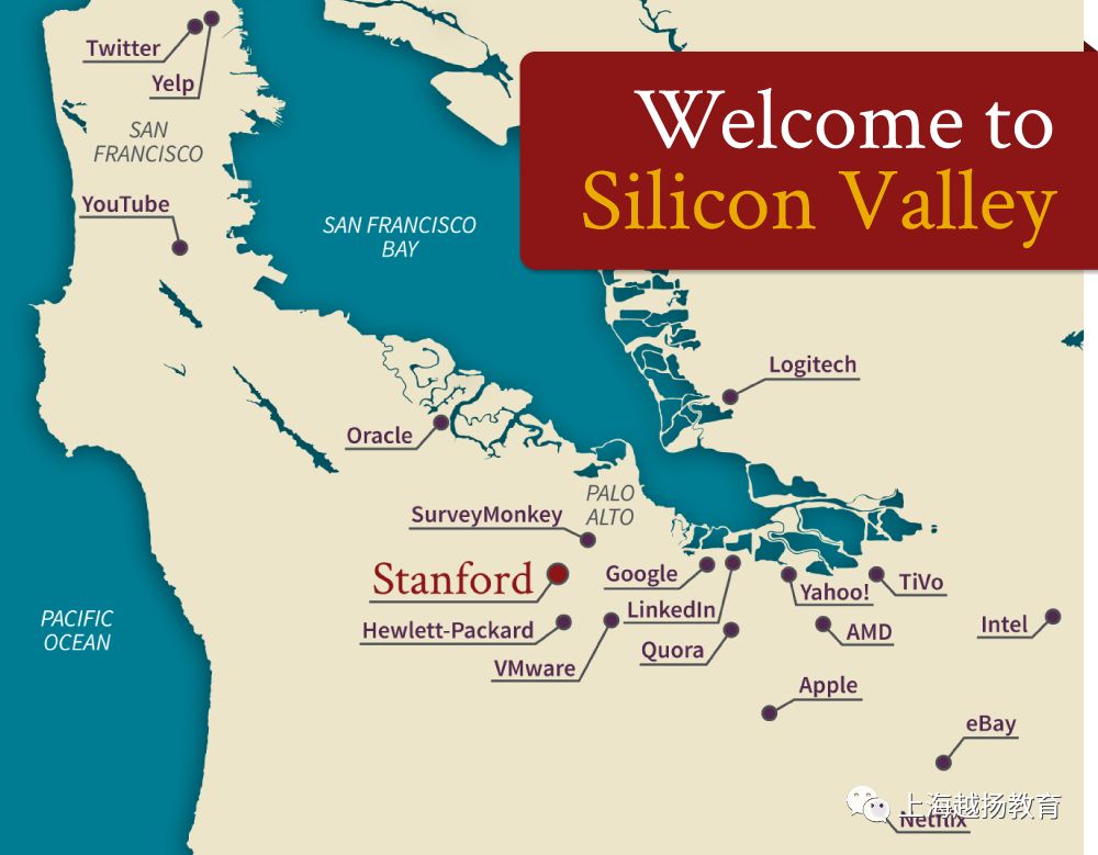 美国硅谷地图中文高清图片