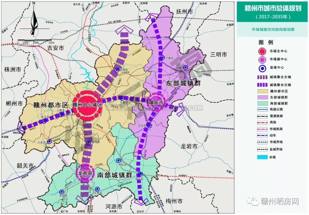 包括章貢區,贛州經開區,蓉江新區,南康區,贛縣區,上猶縣,崇義縣,大餘