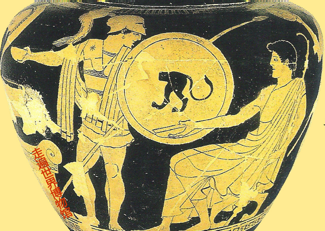 阿喀琉斯从小一起长大的小伙伴,亲密朋友 帕特洛克罗斯,看到希腊联军