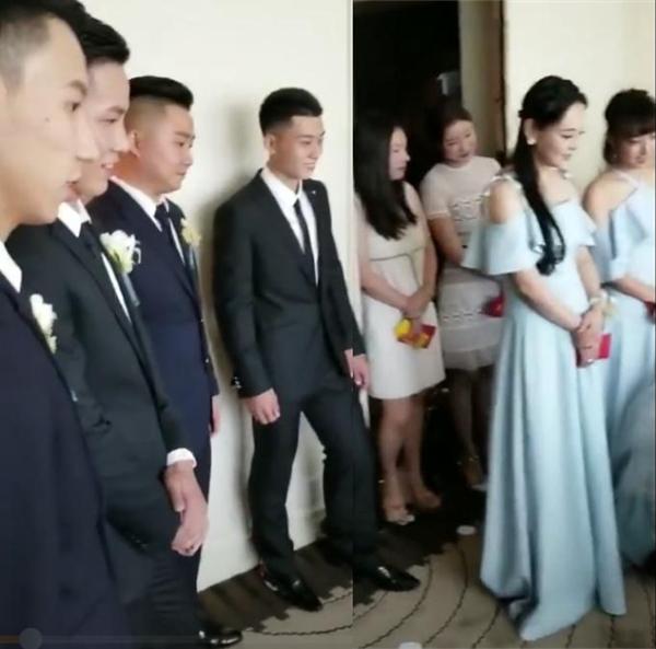 何捷完婚太激动图片