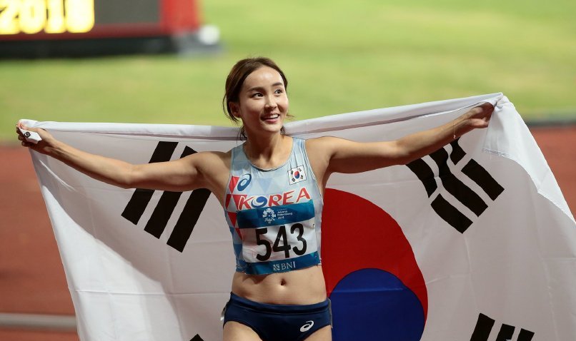 韩国女田径运动员图片