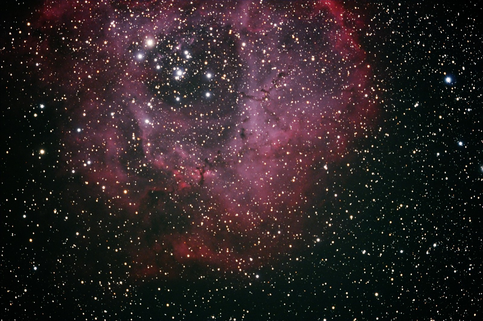 zwo天文相机系列之ngc2237玫瑰星云天文同好深空摄影展示