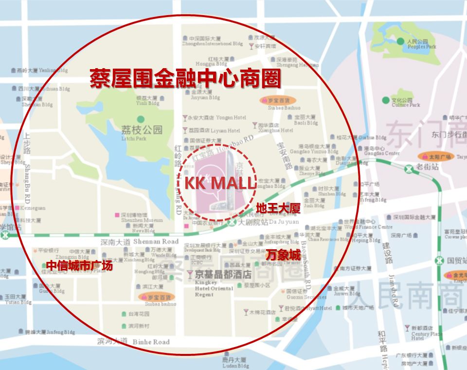 深圳kkmall品牌分布图图片