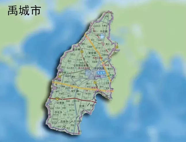 禹城市房寺镇地图图片