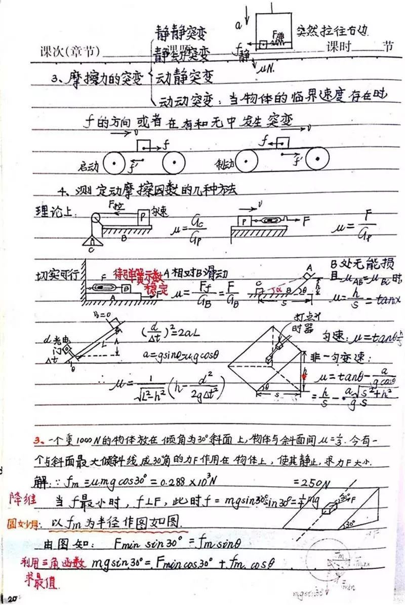 【物理笔记】物理学霸超级"手写笔记"曝光,太牛了!