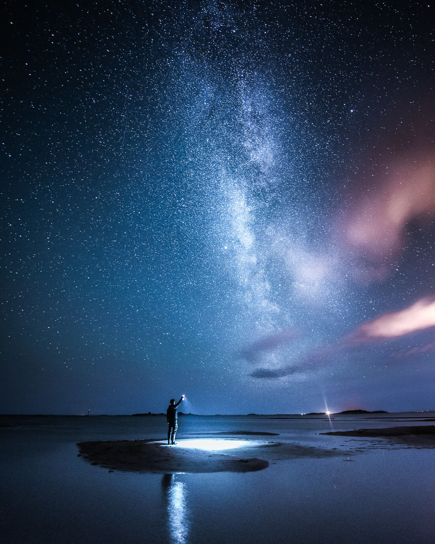 在世界的尽头芬兰拍摄的绝美星空:夜空原来如此美丽