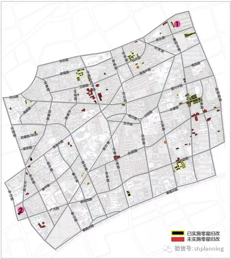 衡复风貌区(徐汇区域)零星旧改实施情况(2017年2月)3.3.