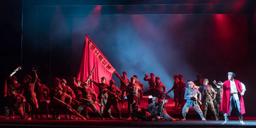 国家京剧院新创剧目红军故事半截皮带半条棉被军需处长和生死契约即将