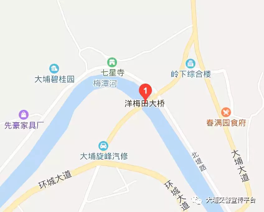 大埔湖寮街道地图图片