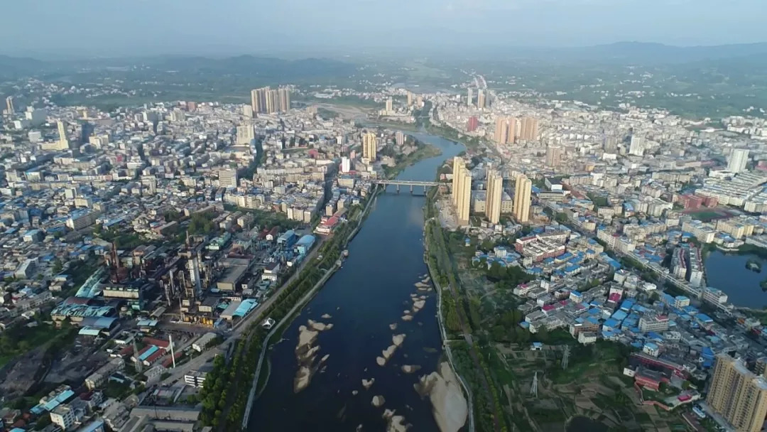 深圳張老鄉50張航拍浠水縣城照片發給你啦