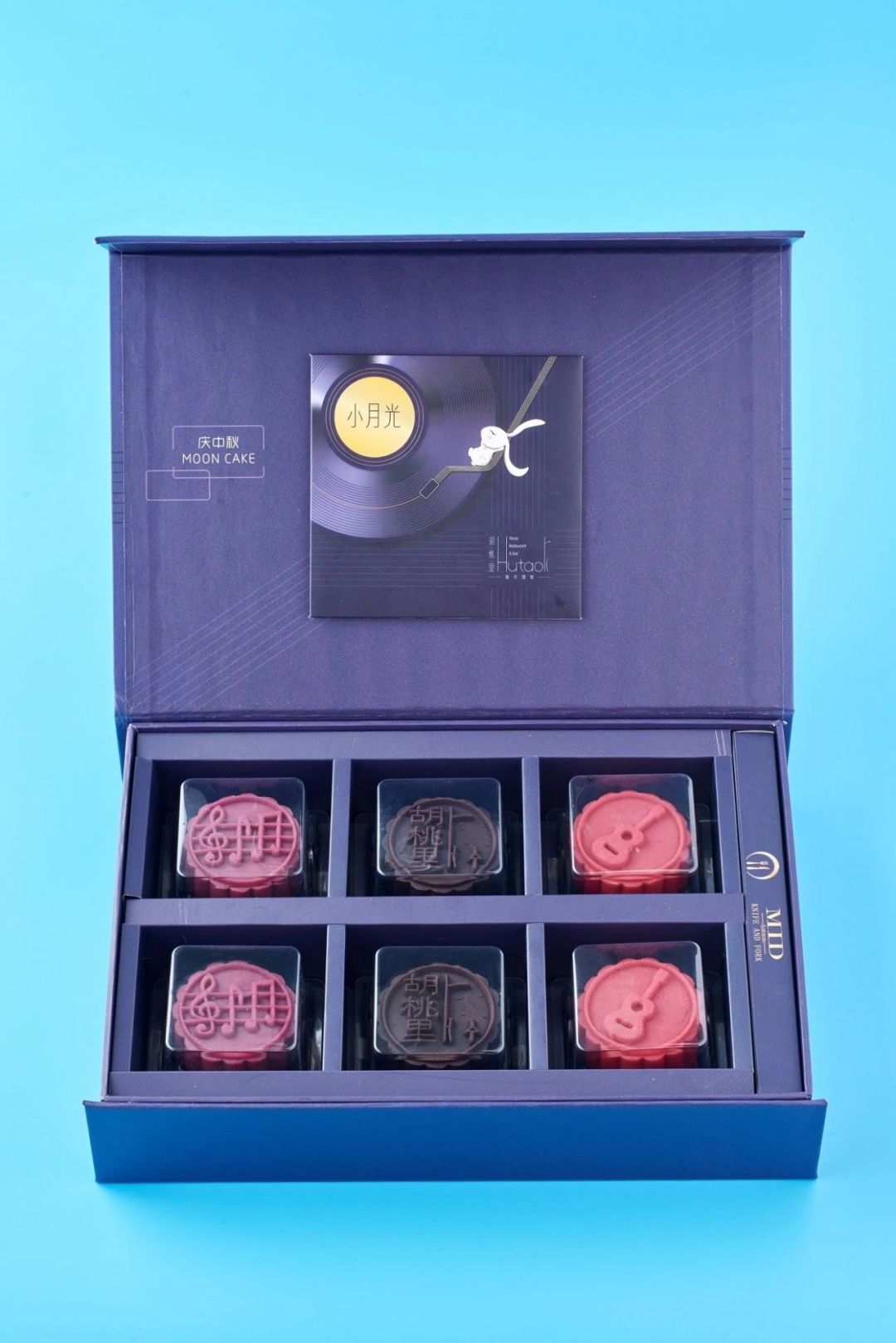 法式月饼包装主题图片