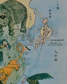 清末时局图占据长江图片