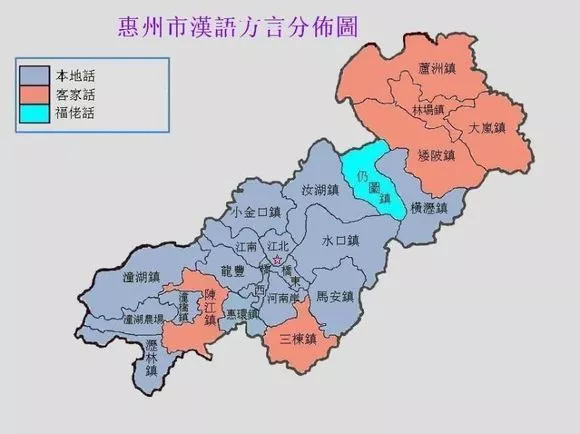 惠城区各镇地图图片