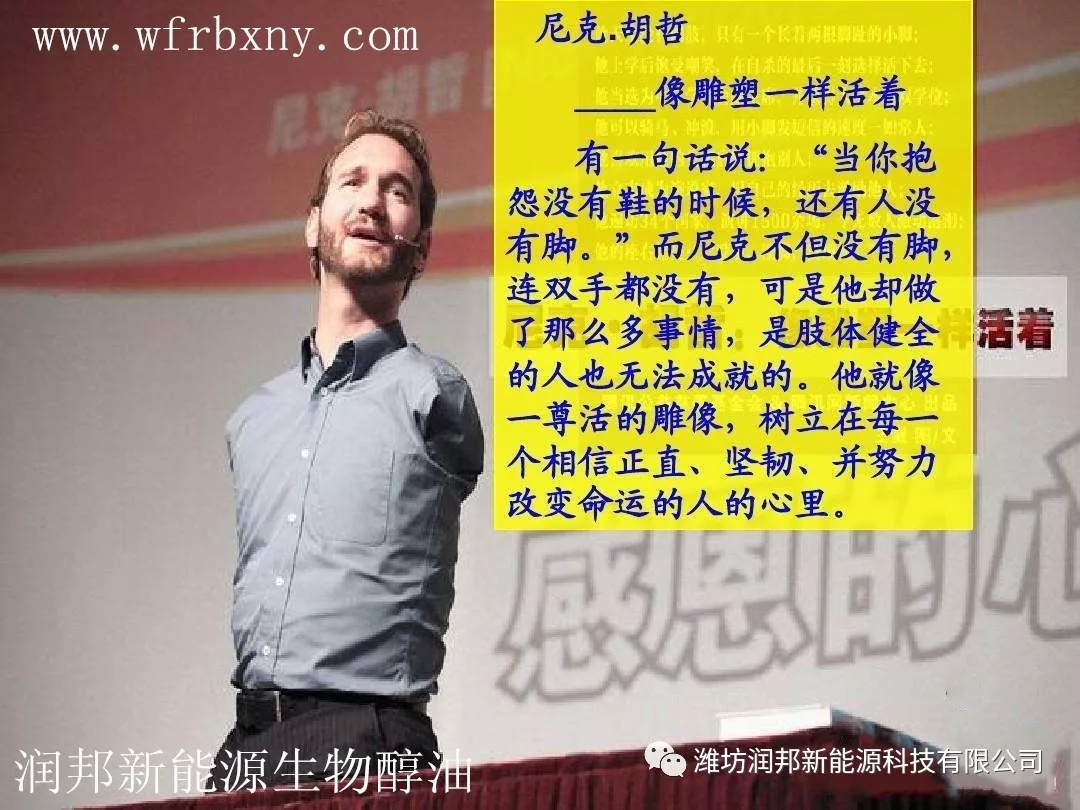 成功是公平的他只看勤奋与努力你没资格说放弃尼克胡哲