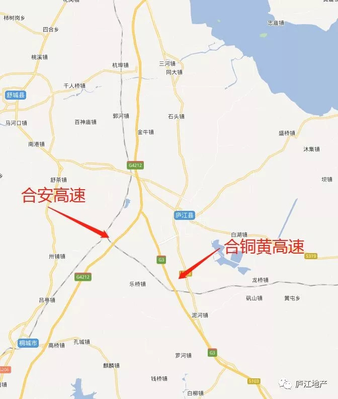 庐江万山高速道口规划图片