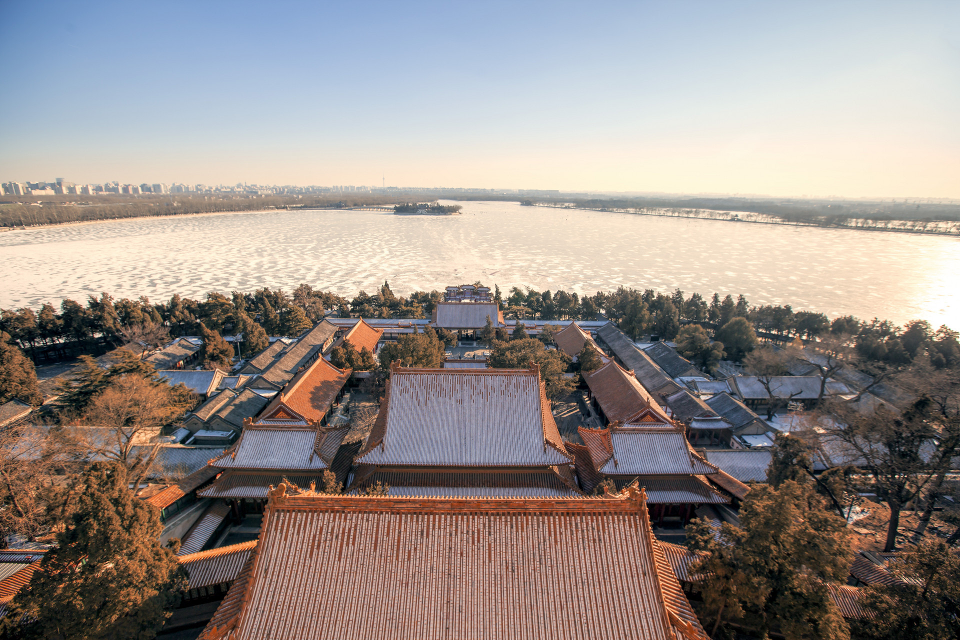 颐和园360度全景图图片