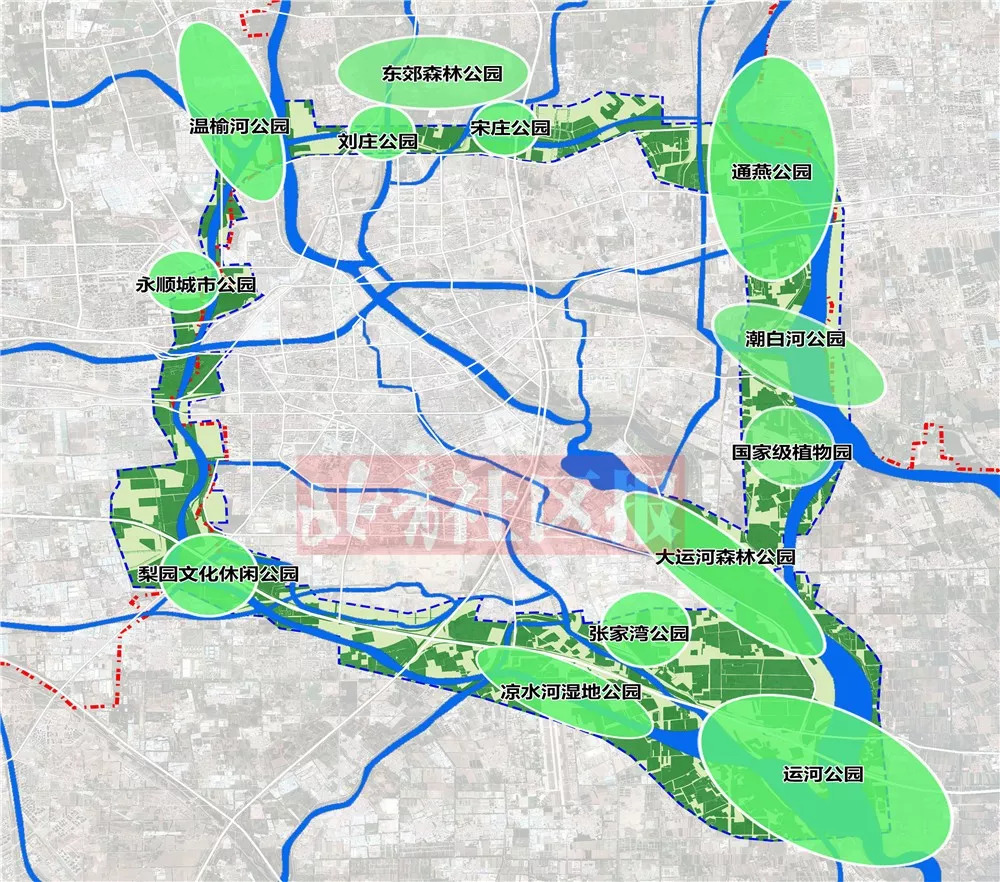 規劃區域總面積104平方公里的