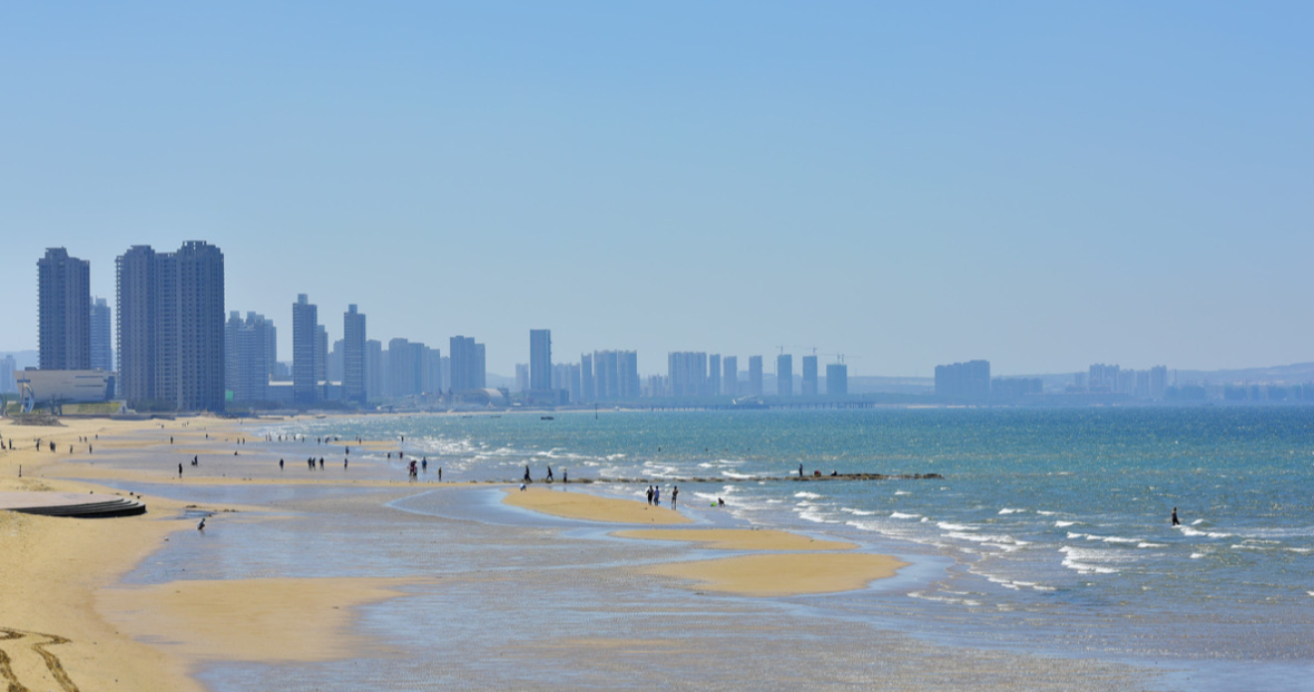 金沙滩海滨公园:天然海水浴场