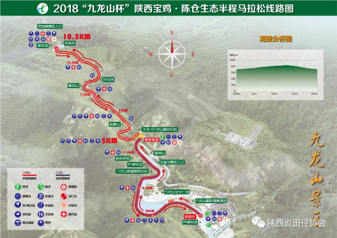 九龙山路线图图片