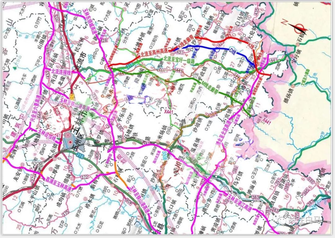 重磅北流至高州高速公路將興建幾乎輻射南部所有鄉鎮