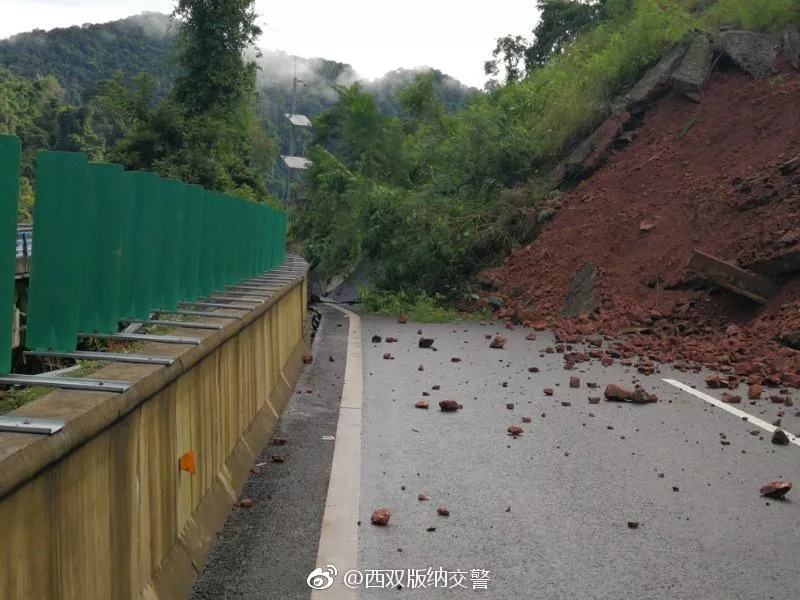 造成云南多地山体滑坡,道路中断,农作物房屋被淹…_受灾