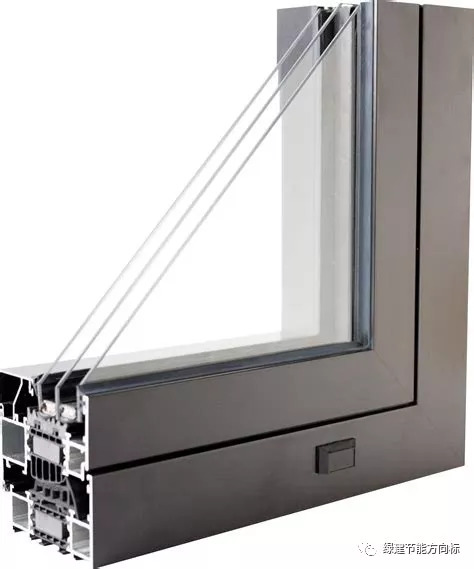 高节能断桥铝合金门窗型材示意,这隔热条的尺寸规格和型号一定让你大