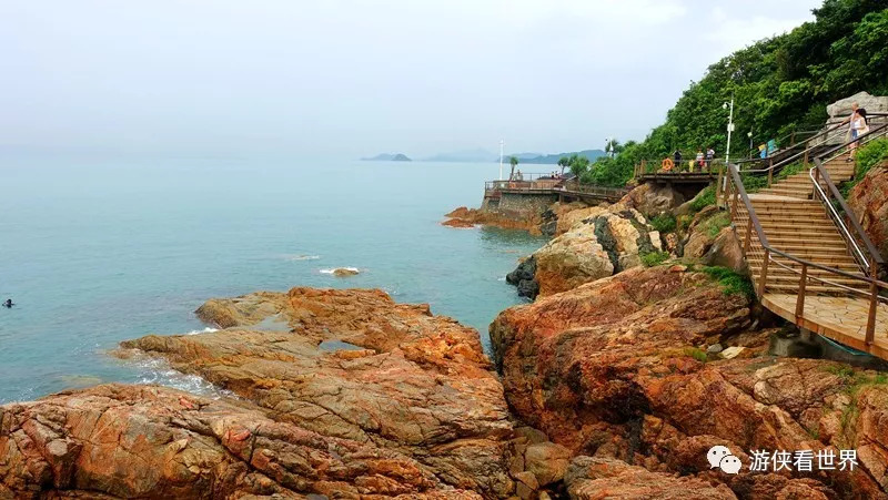 深圳最美徒步路線鹽田海濱棧道走起