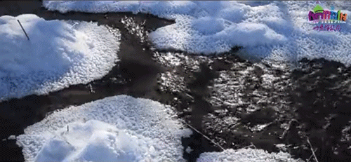 冰雪融化的动态图片图片
