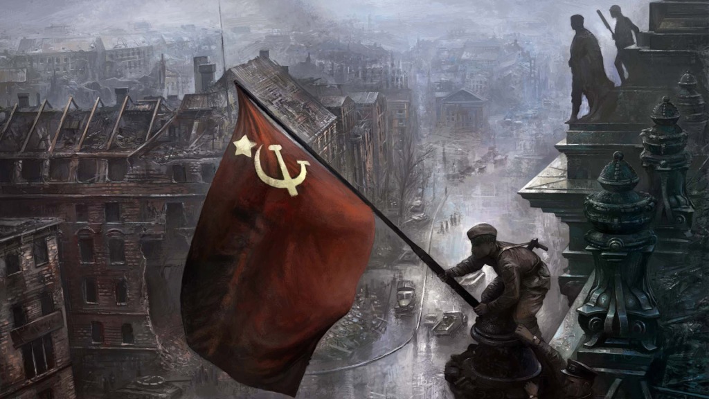 苏联插旗图片壁纸图片