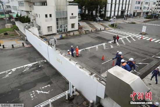 25年來最強台風襲日本：7死逾百傷 摩天輪吹成風車 國際 第3張