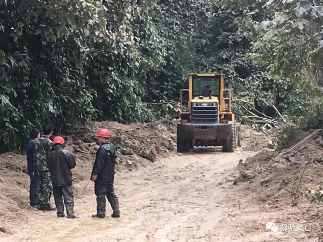 麻栗坡县猛硐乡境内遭强降雨袭击_文山州