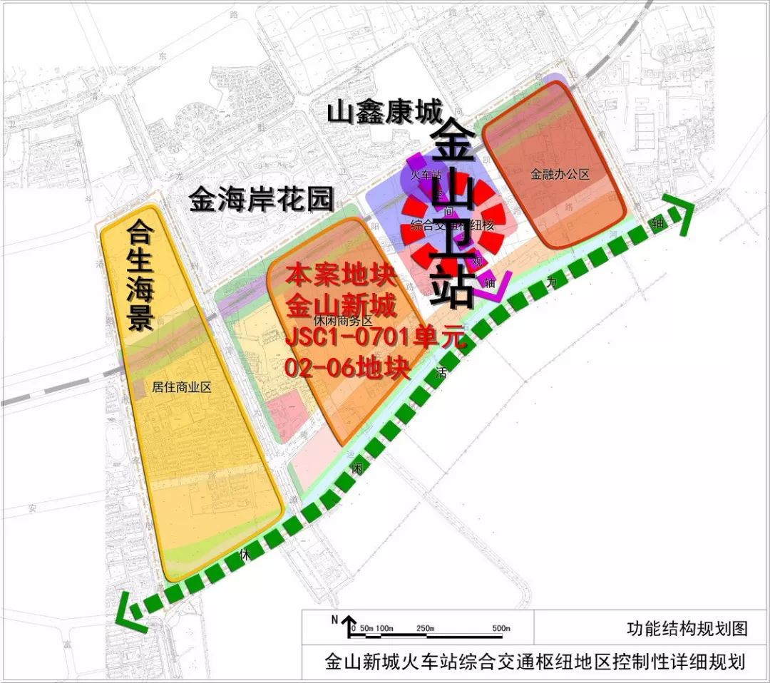 金山两个海景房项目公示共规划4000余户商品房