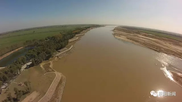 原阳黄河穿滩公路图图片