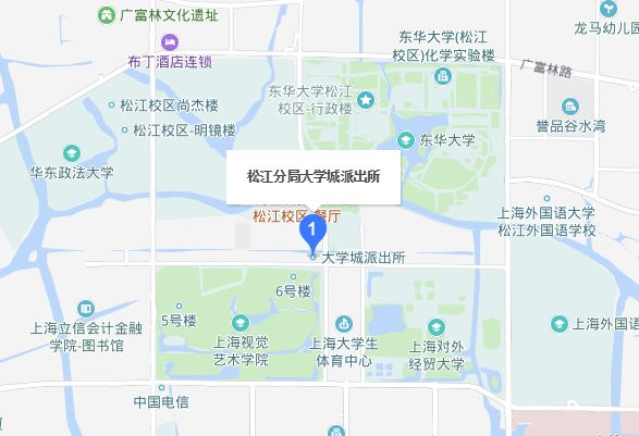 上海电机学院地图图片