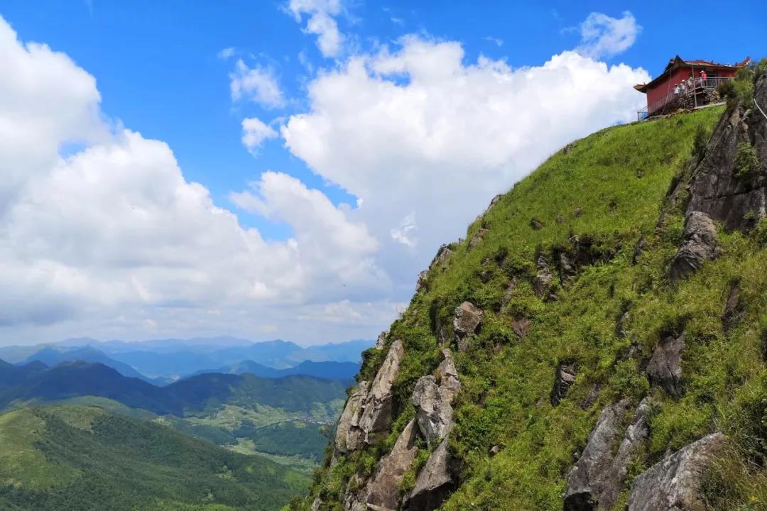 宁德松罗天池草场图片